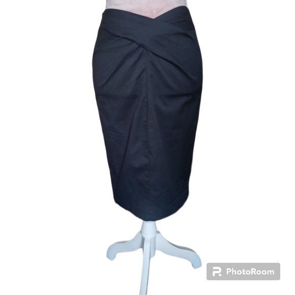 MICHAEL by MICHAEL KORS| BLACK A-LINE SKIRT SIZE 0 - Picture 3 of 13